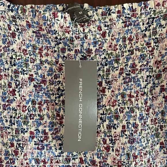 NWT French Connection floral peplum top - Picture 4 of 6